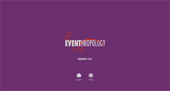 Desktop Screenshot of eventhropology.es